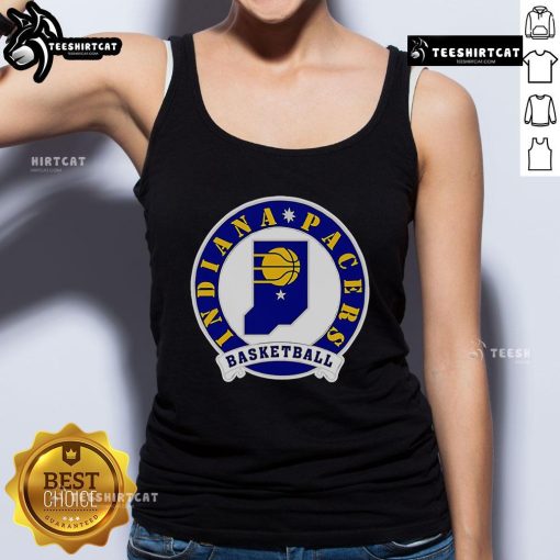 Premium Indiana Pacers Basketball Style 2025 Tank Top featuring vibrant team colors and sleek design for fans.