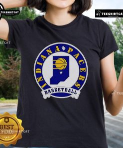 Premium Indiana Pacers Basketball Style 2025 ladies tee featuring vibrant team colors and stylish design for fans.