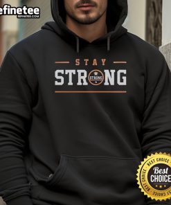 Official Houston Astros Texas Stay Strong Hoodie featuring team logo and vibrant colors, perfect for fans and supporters.