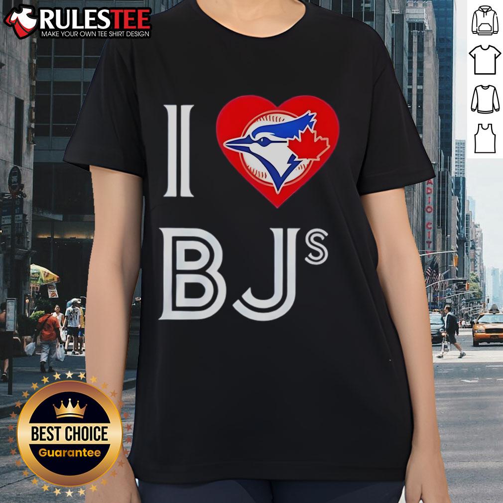 Good Kate Shelor I Love Blue Jays Ladies Tee