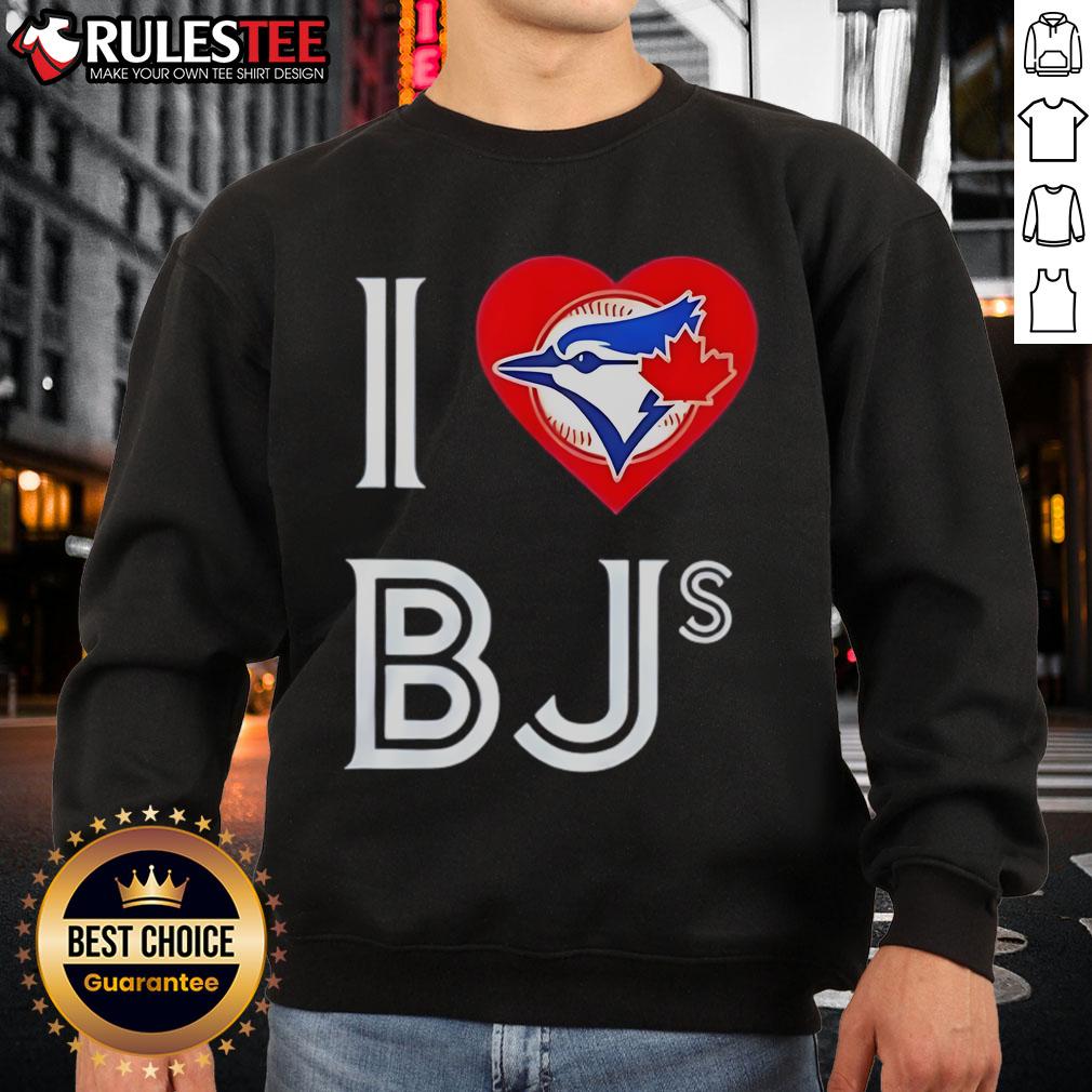 Good Kate Shelor I Love Blue Jays Sweatshirt