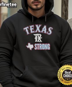 Texas Strong hoodie featuring 'Pray For Texas' design, showcasing state pride and support for Texas community resilience.