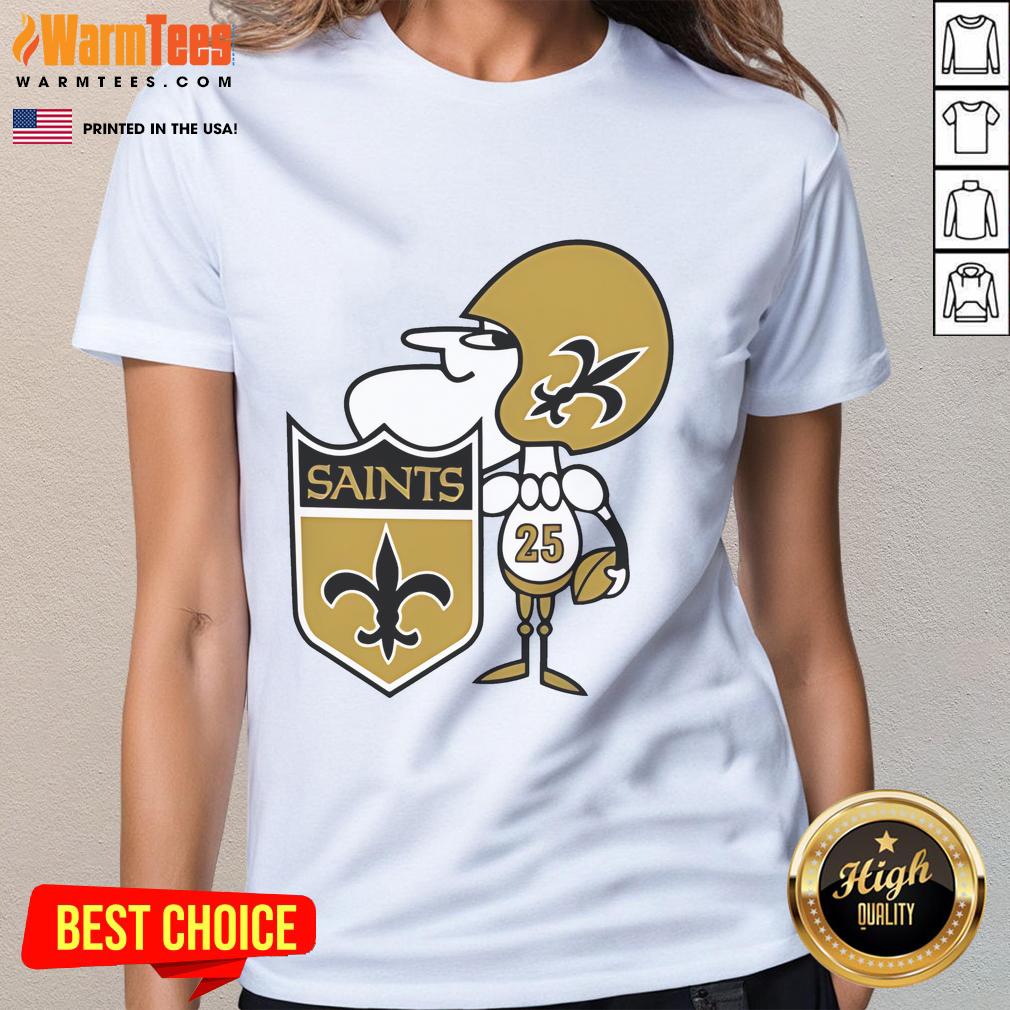 Awesome 1967 Vintage New Orleans Saints Ladies Tee 1967 Vintage New Orleans Saints ladies tee featuring classic logo and stylish design for female fans.