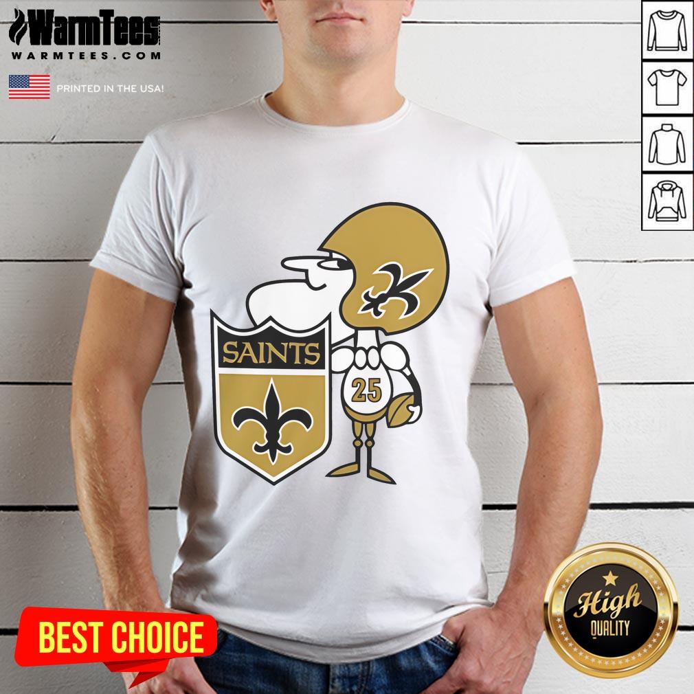 Awesome 1967 Vintage New Orleans Saints T Shirt Alt Text: Awesome 1967 vintage New Orleans Saints T-shirt featuring classic logo and retro design, perfect for football fans.