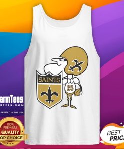 Awesome 1967 vintage New Orleans Saints tank top featuring classic logo and retro design, perfect for football fans.
