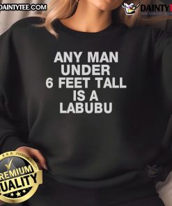 Alt Text: Awesome Labubu sweatshirt for any man under 6 feet tall, featuring a stylish design and comfortable fit.