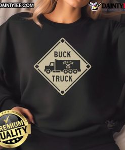 Alt Text: Awesome Buck Truck Buxton 25 Byron Buxton sweatshirt featuring a stylish design for baseball fans and comfort.