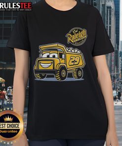 Awesome Cal Raleigh Big Dumper Seattle Mariners 29 truck ladies tee featuring vibrant team colors and stylish design.