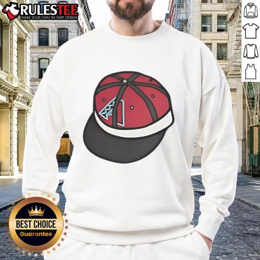 Alt Text: Awesome Cap Rallye Diamondback Sweatshirt in vibrant colors, perfect for casual wear and outdoor adventures.