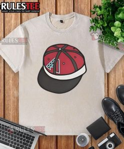 Alt Text: Awesome Cap Rallye Diamondback Washed T-Shirt in a stylish design, perfect for casual outings and outdoor adventures.