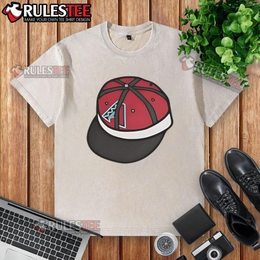 Alt Text: Awesome Cap Rallye Diamondback Washed T-Shirt in a stylish design, perfect for casual outings and outdoor adventures.