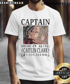 Awesome Captain Clark Captain Dead Or Alive T-Shirt featuring bold graphics and vibrant colors for fans and collectors.