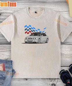 Awesome Charlie Sierra Lima washed t-shirt in soft fabric, featuring a trendy design perfect for casual wear.