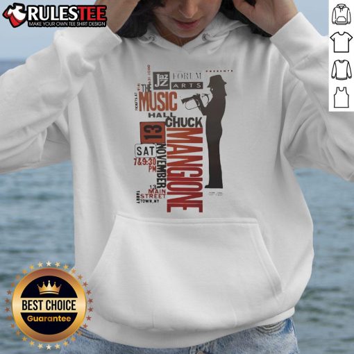 Awesome Chuck Mangione Jazz Hoodie featuring vibrant graphics and a stylish design, perfect for jazz music enthusiasts.