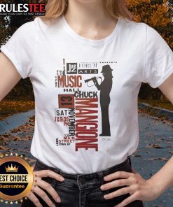 Awesome Chuck Mangione Jazz Ladies Tee featuring vibrant design and musical themes for jazz lovers and fashion enthusiasts.