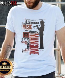 Alt Text: Awesome Chuck Mangione Jazz T-Shirt featuring vibrant graphics and a stylish design for music lovers.