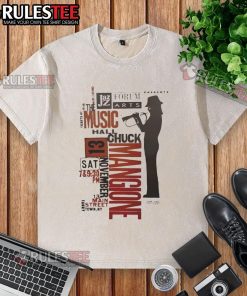 Awesome Chuck Mangione jazz washed t-shirt featuring vibrant graphics and a comfortable fit for music lovers.