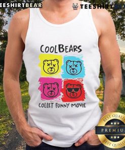 Awesome Cool Bears Collet Funny Movie Tank Top featuring playful bear graphics for a fun casual look.