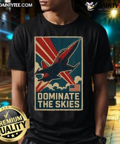 Awesome F-5E Tiger II jet T-shirt featuring a striking graphic of the iconic fighter jet in vibrant colors.
