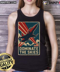 Awesome F-5E Tiger II jet tank top featuring a detailed graphic of the aircraft, perfect for aviation enthusiasts.