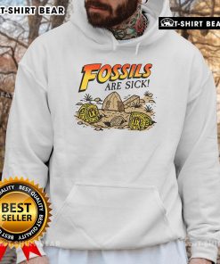Awesome Fossils Are Sick LIX Champion Cincy Hoodie in vibrant colors, perfect for fossil enthusiasts and casual wear.