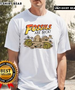 Alt Text: Awesome Fossils Are Sick Lix Champion Cincy T-Shirt featuring a unique design celebrating Cincinnati sports.