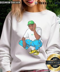 Awesome Golf Tyler The Creator Sweatshirt featuring vibrant colors and unique design, perfect for streetwear fans.
