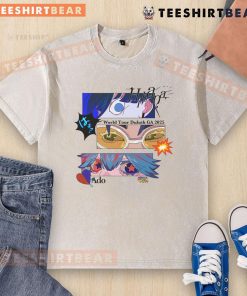 Awesome Hibana World Tour Duluth GA 2025 washed t-shirt featuring vibrant graphics and a comfortable fit.