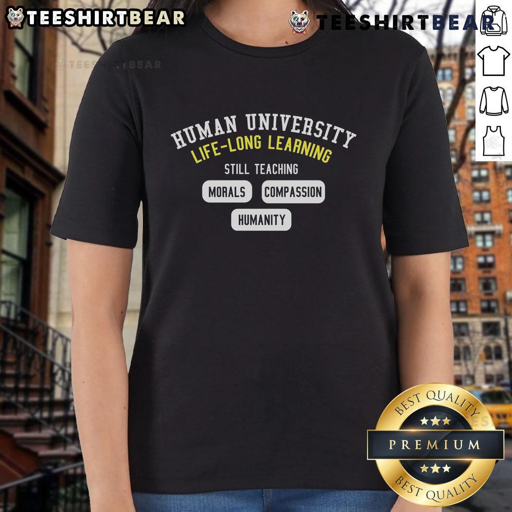 Awesome Human University Life Long Learning Ladies Tee Awesome Human University Life Long Learning Ladies Tee in vibrant colors, perfect for education enthusiasts and casual wear.