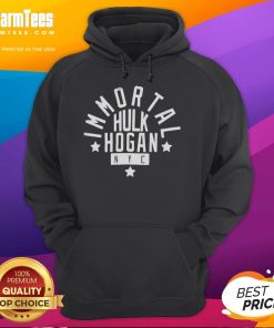 Awesome Immortal Hulk Hogan NYC hoodie in vibrant colors, showcasing iconic wrestling style and urban fashion.