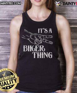 Awesome It's A Bikers Thing tank top featuring a bold graphic design, perfect for motorcycle enthusiasts.