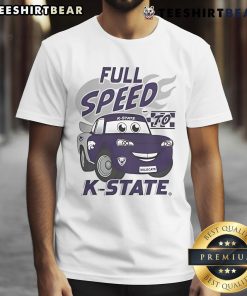 Awesome K-State Wildcats Vive La Fete Full Speed T-Shirt featuring vibrant colors and bold team graphics.