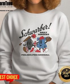 Awesome Kyle Schwarber Philadelphia Phillies baseball sweatshirt perfect for summer days and daily dingers.