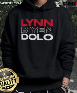 Awesome Lynn Biyen Dolo Hoodie in vibrant colors, showcasing stylish design and comfortable fit for everyday wear.