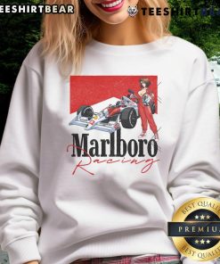Awesome Marlboro Racing F1 MRLB-02 Racing Anime Sweatshirt featuring vibrant graphics and a stylish design for fans.
