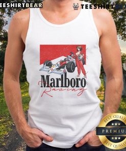Awesome Marlboro Racing F1 MRLB-02 anime tank top featuring a vibrant design for motorsport and anime fans.