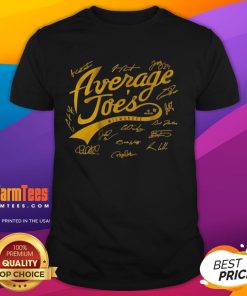Awesome Milwaukee Baseball A Bunch Of Average Joes T-Shirt featuring playful graphics and vibrant colors for fans.