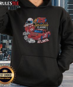 Awesome MLB Speedway Classic 2025 Atlanta Braves hoodie featuring team logo and vibrant colors for fans.