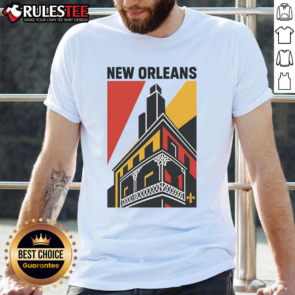 Awesome New Orleans Art Deco T Shirt Awesome New Orleans Art Deco T-Shirt featuring vibrant colors and a stylish design inspired by the city's iconic architecture.