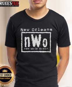 Awesome New Orleans NWO New World Order T-Shirt featuring bold graphics and a stylish design, perfect for fans and collectors.