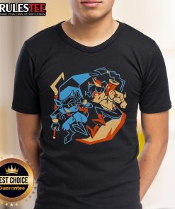 Awesome Outlaw Duo Sly Cooper T-Shirt featuring vibrant graphics of Sly and his partner in crime for stylish gaming fans.