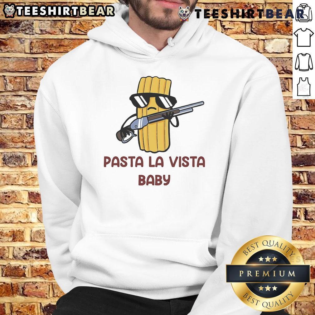 Awesome Pasta La Vista Baby Hoodie Awesome Pasta La Vista Baby Hoodie featuring a fun graphic design, perfect for pasta lovers and casual wear enthusiasts.