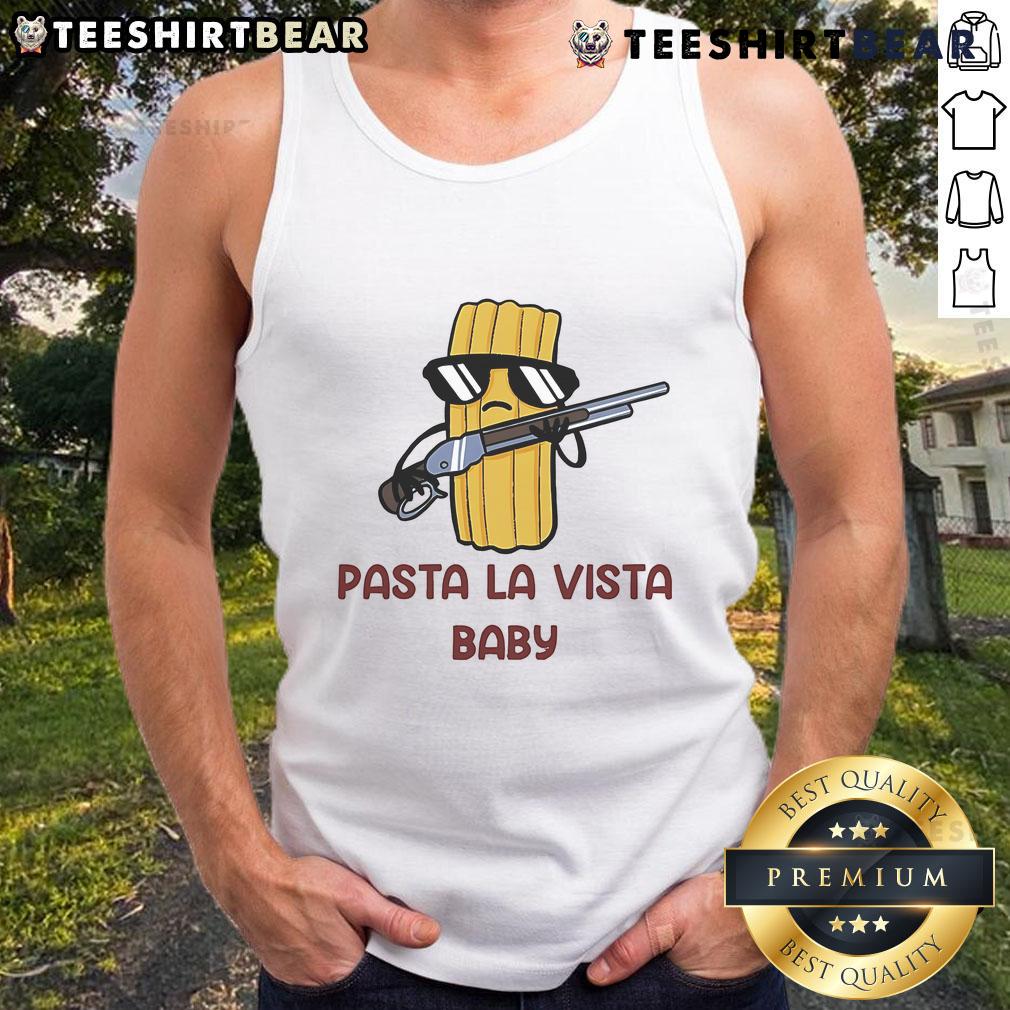 Awesome Pasta La Vista Baby Tank Top Awesome Pasta La Vista Baby Tank Top featuring a fun pasta graphic and vibrant colors, perfect for casual summer wear.