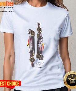 Awesome Red Bull Racing RB20 ladies tee featuring a bold design and comfortable fit, perfect for racing fans.