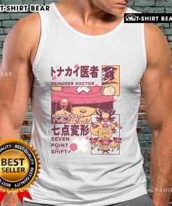 Awesome Reindeer Doctor Rumble Ball Seven Point Shift One Piece Tank Top featuring a vibrant design and comfy fit.