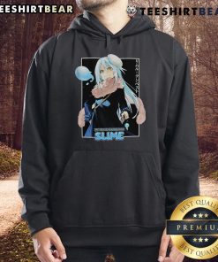 Awesome Slime Rimuru Tempest hoodie in box, featuring vibrant colors and unique design, perfect for anime fans.