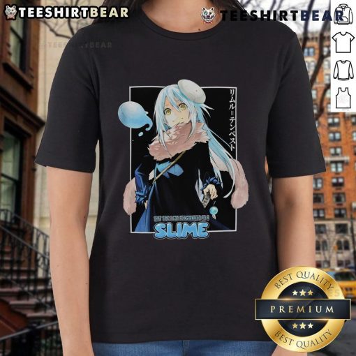 Awesome Slime Rimuru Tempest in Box Ladies Tee featuring vibrant design and comfortable fit for anime fans.
