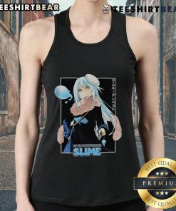 Alt Text: Awesome Slime Rimuru Tempest tank top in box, featuring vibrant design and high-quality material for fans.