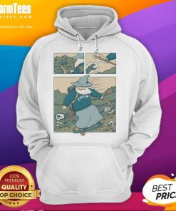 Awesome Snakeboarding Wizard Hoodie featuring a vibrant wizard graphic and stylish design for snakeboarding enthusiasts.
