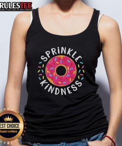 Awesome Sprinkle Kindness Donut Tank Top featuring colorful donut graphics and a fun, casual design for donut lovers.